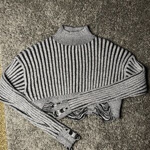 Cropped sweater